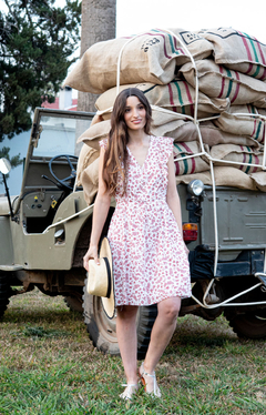 VESTIDO MARGARITA CORTO LIBERTY - Pura Sangre