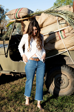 CROPPED DENIM FINCA - tienda online