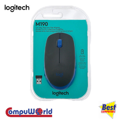 Mouse Logitech Wir M190 Black/Blue - comprar online