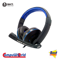 BKTH44 AURICULAR CON MICROFONO 3.5MM STEREO PARA PS4/XBOX/TABLET