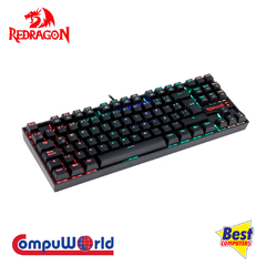 TECLADO MECANICO REDRAGON KUMARA BLACK RED SWITCH - comprar online