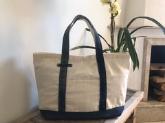 Tote Bag lona com jeans - comprar online