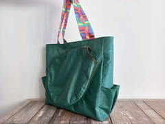 BOLSA BEACH TENNIS VERDE - comprar online