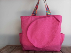 BOLSA BEACH TENNIS ROSA 1