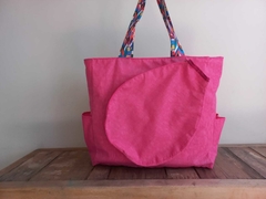 BOLSA BEACH TENNIS ROSA 2