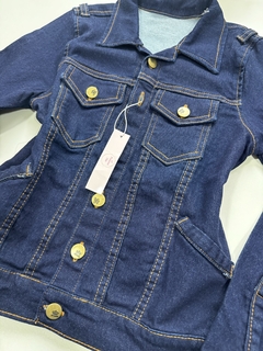 Jaqueta jeans tam 10 e 12 - comprar online