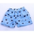 Short Mauricinho Azul Estampado Pug/Ossos - comprar online