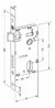 FECHADURA 3F EXT SOAVE 7116/1050 CRO ALAV 40MM - comprar online