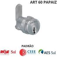 CILINDRO PAPAIZ RGE ART 60 ARMARIO CROMADO 002000059