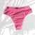 Biquíni de Aro Texturado com Calcinha Hot Pants Rosa Pastel na internet