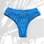 Biquíni de Aro Canelado com Calcinha Hot Pants Azul Piscina na internet