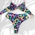 Biquíni de Aro com Calcinha Hot Pants Onça Colors na internet