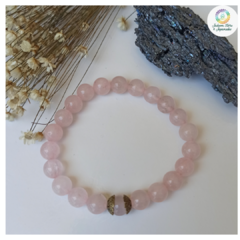 Pulseira Quartzo Rosa - comprar online