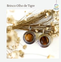 Brinco Olho de Tigre