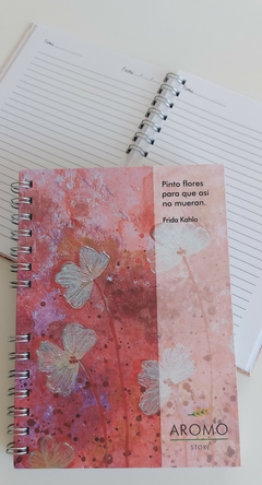 CUADERNO AMAPOLAS A5 TAPA DURA - comprar online