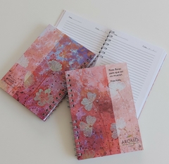 CUADERNO AMAPOLAS A5 TAPA DURA