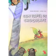 Con papel de chocolate
