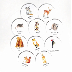 Juego de memoria "Animales del bosque" - comprar online