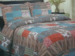 3501 - QUILT CACHAREL QUEEN C/ ALOMH. en internet