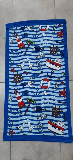 987 - TOALLON PLAYERO INFANTIL 60 X 120 - comprar online