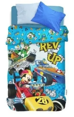 330 PÑ MR - Acolchado 1½ Plaza Infantiles Disney Piñata - Mickey S/Ruedas