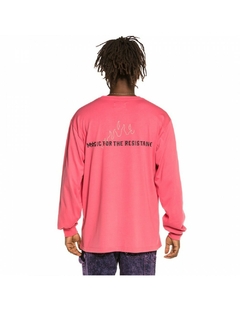 Grimey Liveution Magic 4 Resistance Long Sleeve Tee Pink - buy online