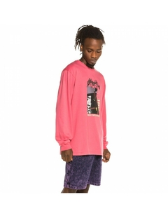Grimey Liveution Magic 4 Resistance Long Sleeve Tee Pink on internet