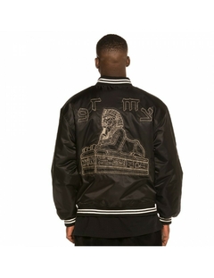 Grimey Call Of Yore Reversible Satin Jacket - Perfect Outfit MX