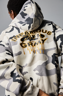 Sudadera Grimey Capucha Follow The Dollar White Camo - online store