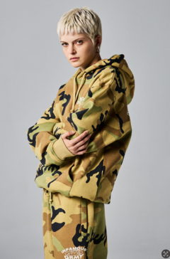 Sudadera Grimey Capucha Follow The Dollar White Camo - (copia) - Perfect Outfit MX