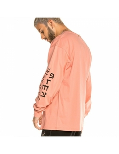 Grimey Call Of Yore Long Sleeve Tee Pink - online store