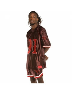 Image of Grimey The Loot Football Jersey Brown