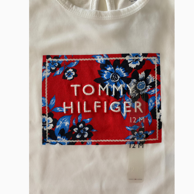 Vestido Tommy Hilfiger Floral Vermelho - It Baby Store