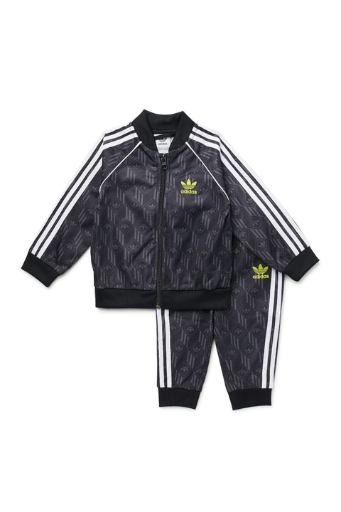 Conjunto moletom 2024 adidas cinza