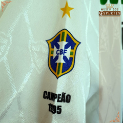 Camisa Botafogo Finta 1995 - Branca - Original da época - Museu dos Esportes