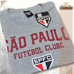 Camisa São Paulo College Cinza - loja online