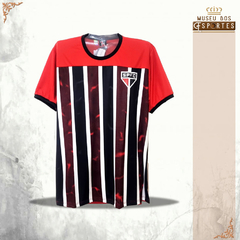 Camisa São Paulo Plotline Tricolor Vermelha