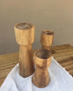 Candelabro de madera