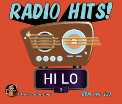 Radio Hits 3 Hi Lo 140-153 bpm - comprar online