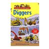 DIGGERS. FIRST STICKER BOOK. USBORNE