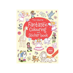 FANTASTIC COLOURING AND STICKER BOOK