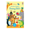 FUNNY HATS. LITTLE FIRST STICKERS. USBORNE