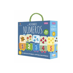 MIS PRIMEROS NUMEROS. LIBRO PUZLE. MANOLITO BOOKS