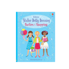 PARTIES AND SHOPPING. STICKER DOLLY DRESSING. USBORNE