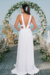 Vestido longo branco bordado em perolas - comprar online
