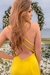 Vestido De festa sereia amarelo na internet