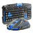 Teclado y Mouse Gamer Inalámbrico Seisa HK8100 - comprar online