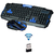 Teclado y Mouse Gamer Inalámbrico Seisa HK8100