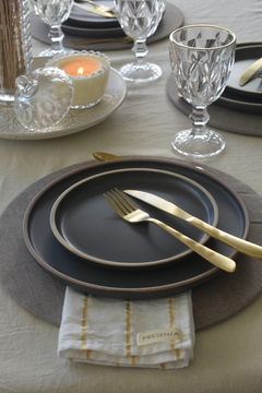 PLATO DE SITIO MDF CON FUNDA