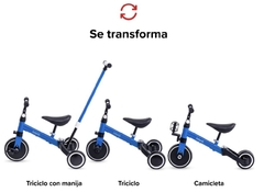 triciclo convertible en camicleta 2 en 1 - tienda online